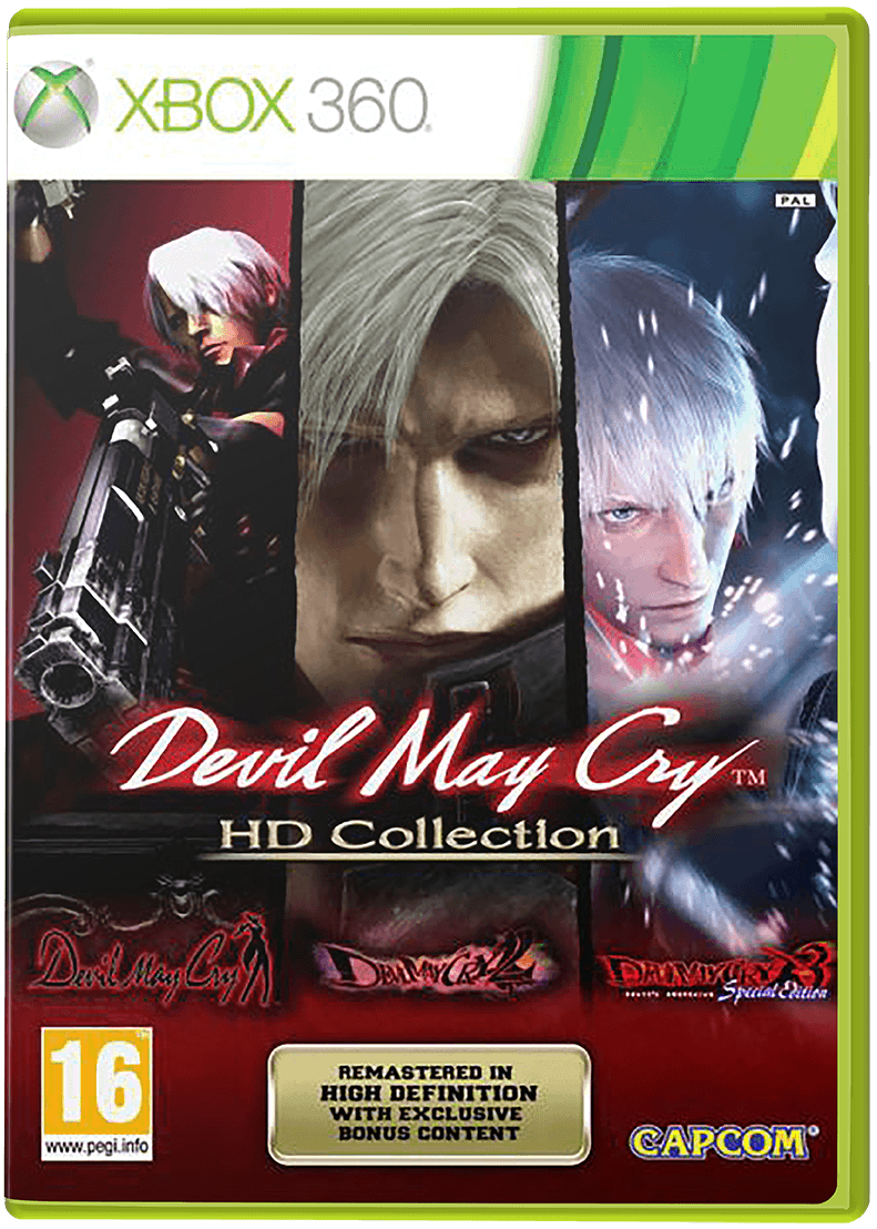 Devil May Cry HD Collection box art for Xbox 360